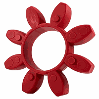 ANELLO GE-T 38-45 ROSSO ELAS.